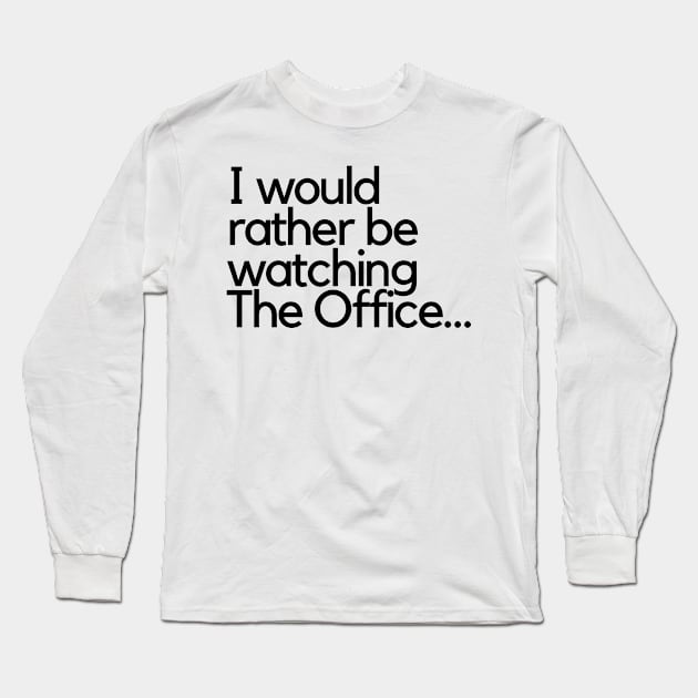 The Office Fan Dwight Schrute Michael Scott Merch Long Sleeve T-Shirt by Herky